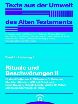 cover image of Rituale und Beschwörungen II